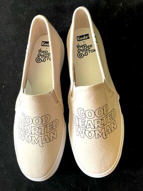 ❤️  Women’s NWOT KEDS GOOD HEARTED WOMAN Good Hearted Slip-On Sneakers Sz 8.5